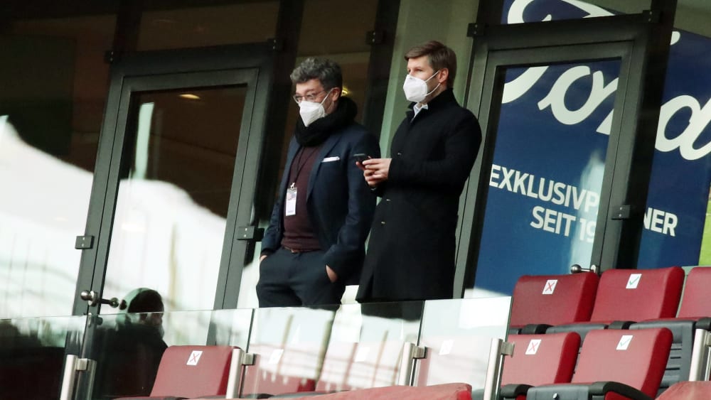 Müssen sich vorläufig selbst isolieren: Claus Vogt und Thomas Hitzlsperger.