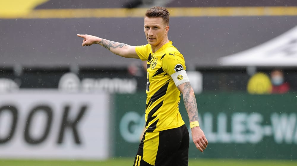 Der Blick geht nach Berlin: Marco Reus.