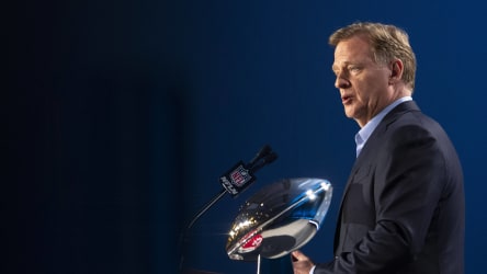 Roger Goodell ist Commissioner der NFL.