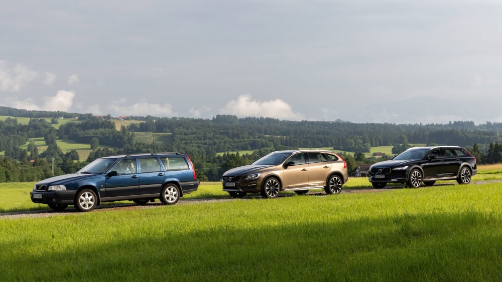 Legendärer Volvo V70 XC als Vorfahre heutiger Cross Country Modelle