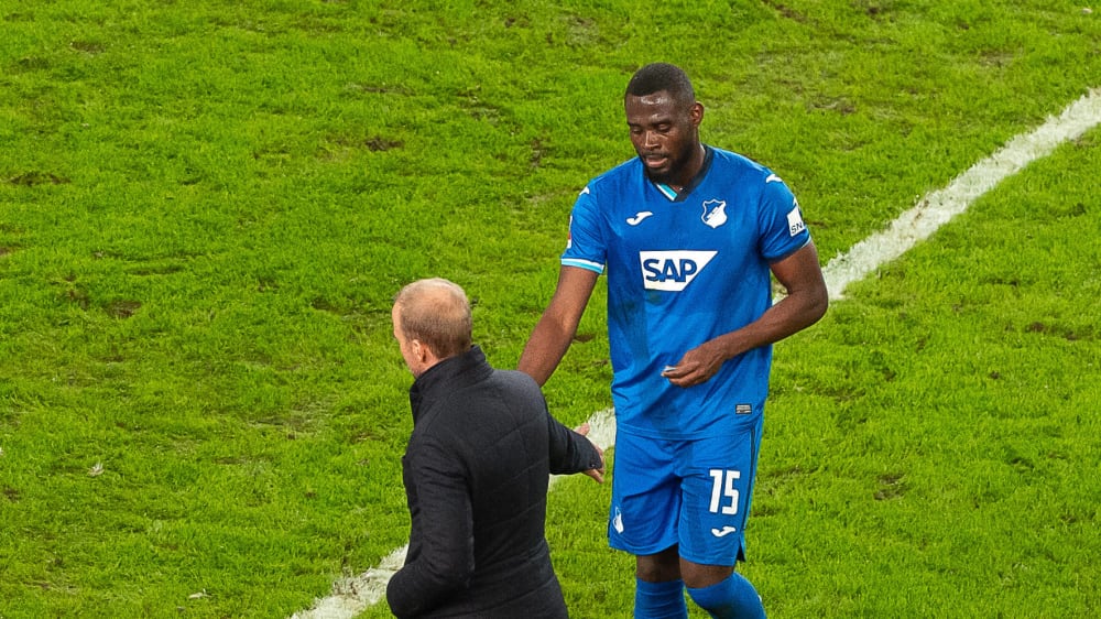 Ist bei TSG-Coach Sebastian Hoeneß inzwischen keine Option mehr: Kasim Adams.