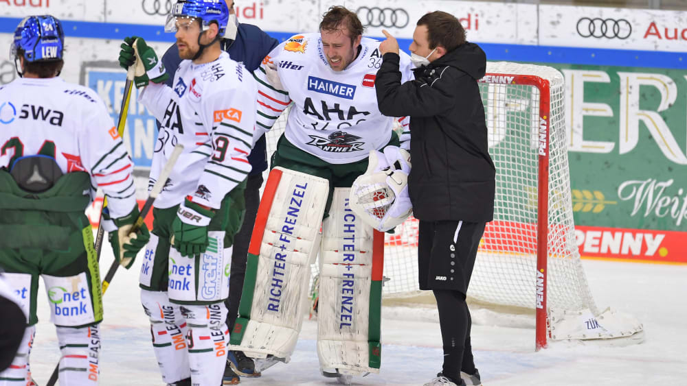 Olivier Roy musste am Donnerstag in Ingolstadt früh vom Eis.
