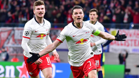 Marcel Sabitzer brachte Leipzig in Führung.