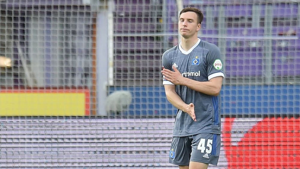 Hamburgs Youngster Robin Meißner hat sich im Training verletzt.