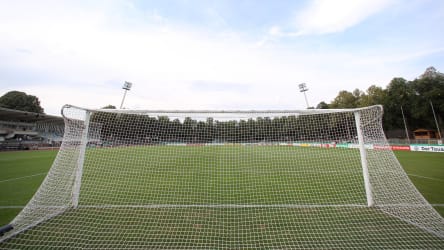 Das Willy-Sachs-Stadion, die Heimspielstätte des 1. FC Schweinfurt.