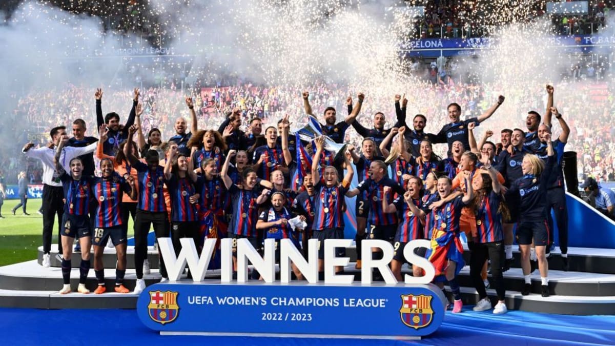 FC Barcelona - VfL Wolfsburg  UEFA Women's Champions League Finale 2023  Ganzes Spiel 