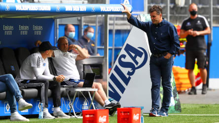 Dieter Hecking (re.)