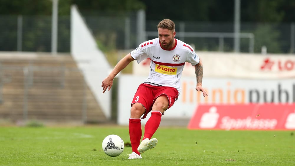 Auf der Position des Linksverteidigers ist Christian Meinert beim FV Engers fest eingeplant.