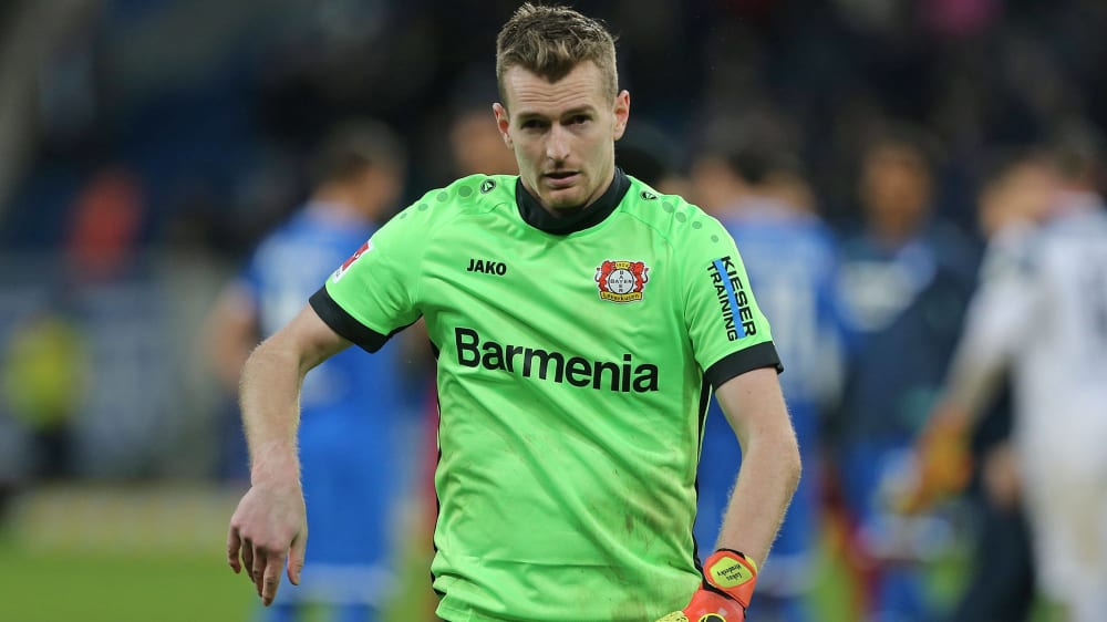 Leverkusens Lukas Hradecky ist für Re-Start zu allen ...