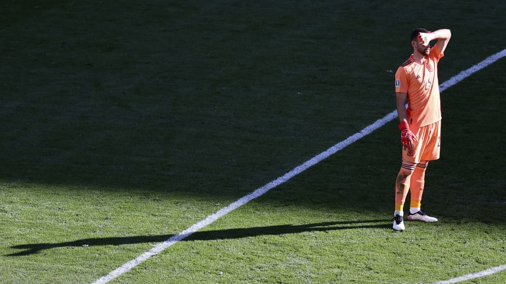 Spaniens Keeper Unai Simon Der Sonne Gibt Er Fur Den Patzer Nicht Die Schuld Kicker