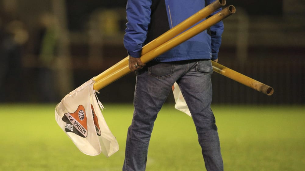 Nichts geht mehr bei Altona 93: Bis "mindestens Ende 2020" ruht in der Regionalliga Nord der Ball.