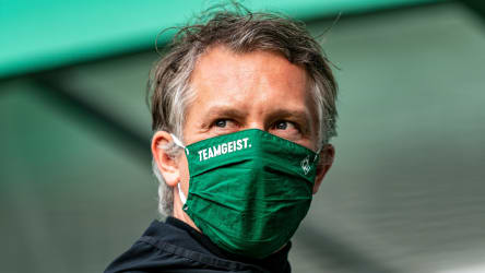 Gegen Heidenheim entscheidet sich, in welcher Liga Werder Bremen 2020/21 spielt: Manager Frank Baumann.