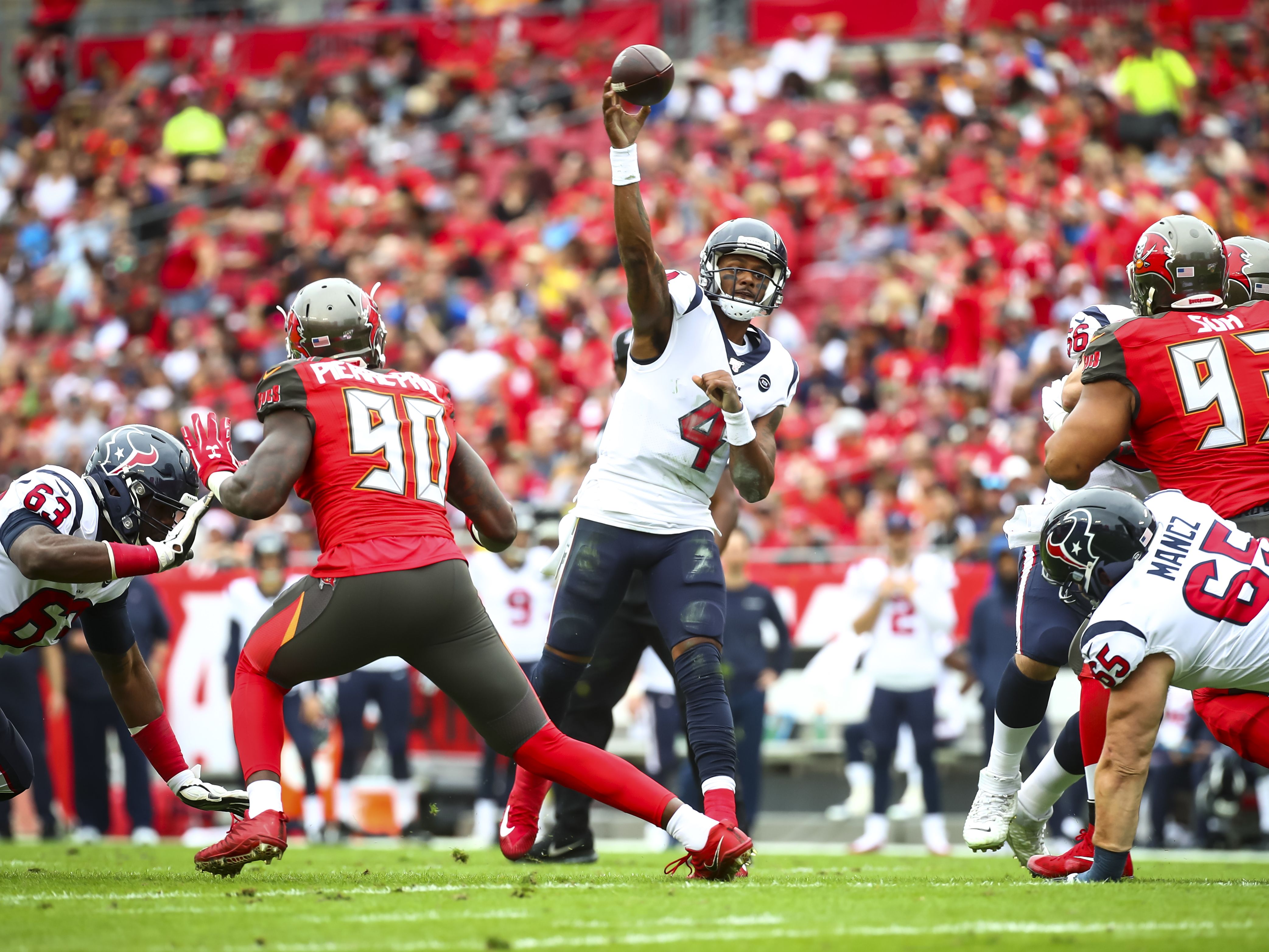 Deshaun Watson ist der Quarterback der Houston Texans.