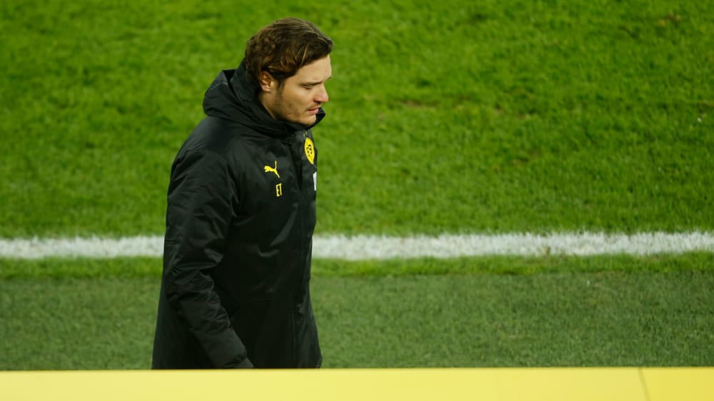 "Das gehört zum Sport dazu": Den verschossenen Reus-Elfmeter hakte Edin Terzic schnell ab.