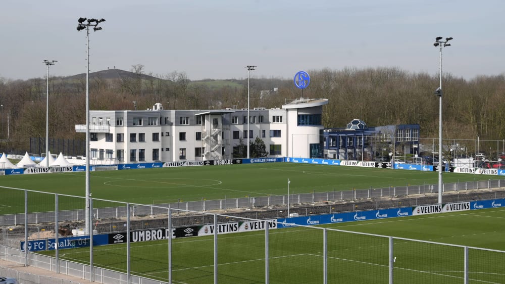 Auch auf dem Trainingsgelände des FC Schalke herrscht derzeit kein Betrieb.
