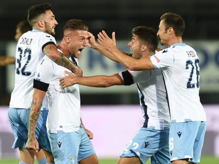 Zu früh gefreut: Sergej Milinkovic-Savic hat überragend zum 2:0 getroffen - und am Ende doch mit Lazio Rom in Bergamo verloren.