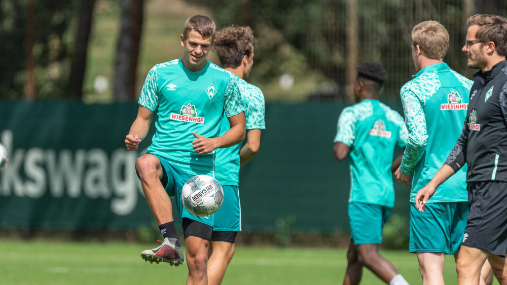 Mit dabei im Bremer Trainingslager: Maik Nawrocki.