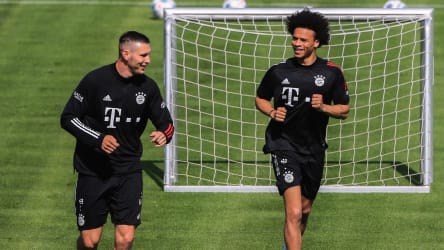Niklas Süle, Leroy Sané (r.)