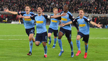 Lars Stindl (links) ist Kapitän von Borussia Mönchengladbach.