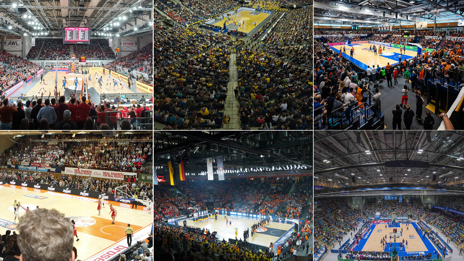 Arenen Und Stadthallen Das Sind Die Schauplatze Der l Basketball Bildergalerie Kicker