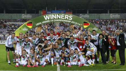 U-19-Europameister mit Deutschland