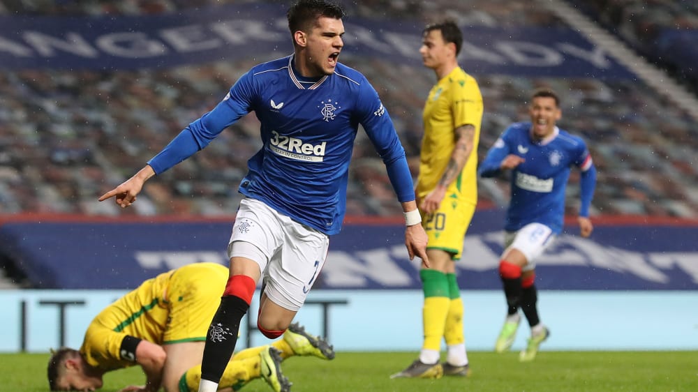 Matchwinner am Boxing Day: Ianis Hagi bescherte den Rangers den zwölften Liga-Erfolg in Serie.