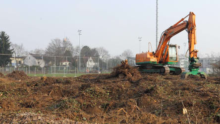 Baumaßnahmen am Mainzer Bruchweg