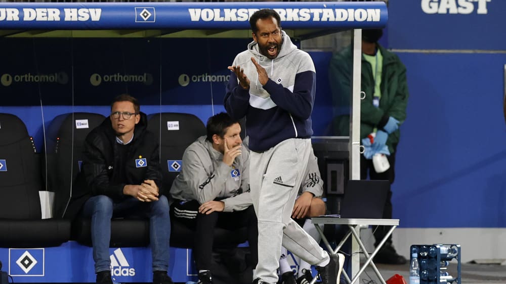 Weiter geht's: Daniel Thioune und der HSV empfangen am Samstag Würzburg.