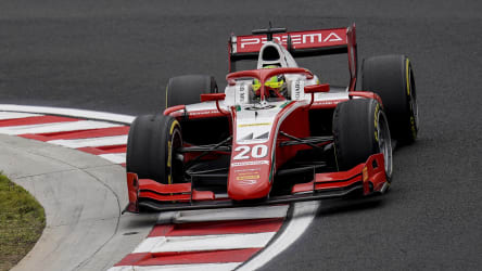 Mick Schumacher wurde in Silverstone Neunter.