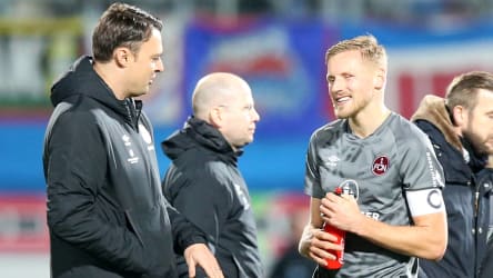Hanno Behrens und Robert Palikuca (li.)