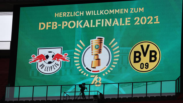 Im DFB-Pokalfinale stehen RB Leipzig und Borussia Dortmund.