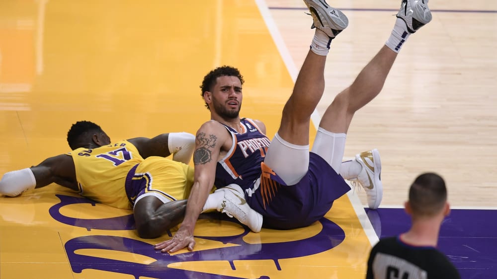 Hitzig geführte Partie: Dennis Schröder und Abdel Nader.