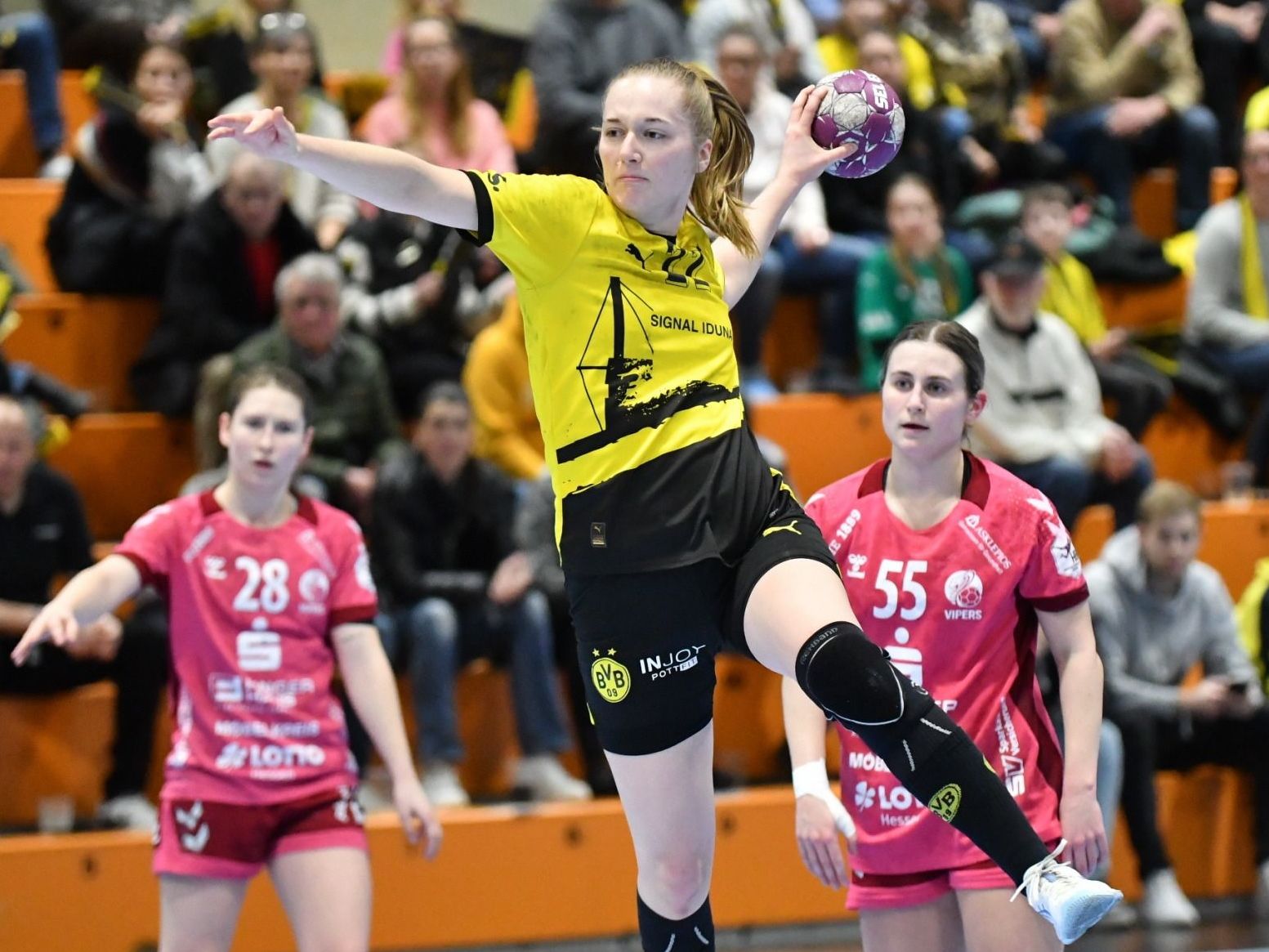 Handball Bundesliga Frauen kompakt Zwickau mit wichtigen Punkten, BVB
