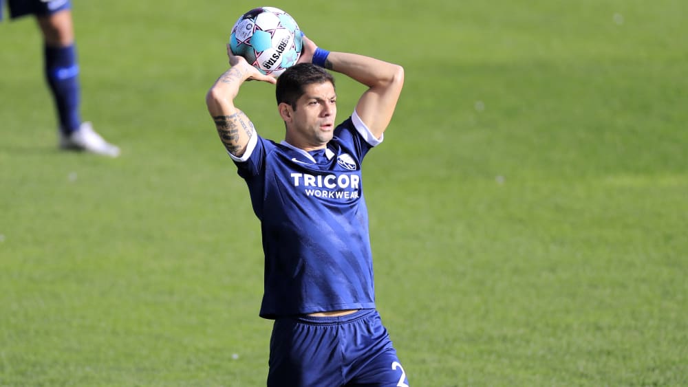 Wirft auch weiterhin für Bochum ein: Cristian Gamboa.