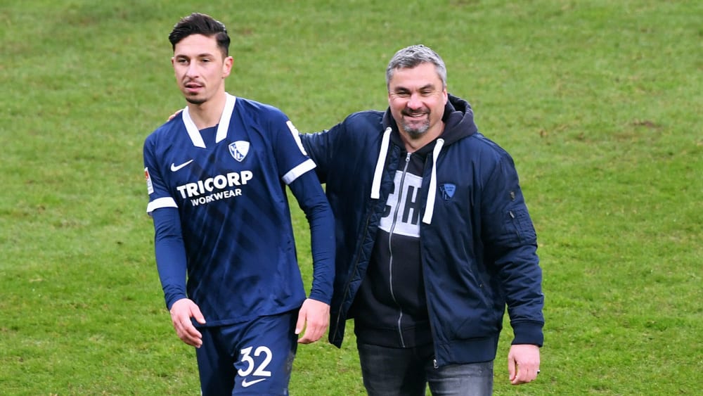 Froh über die Rückkehr von Robert Zulj: Bochums Coach Thomas Reis.