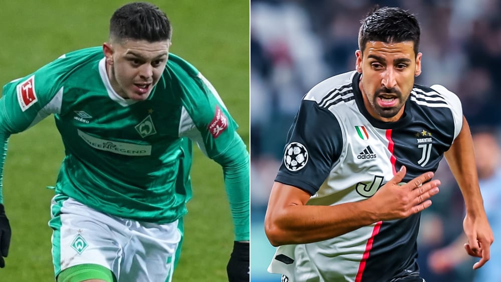 Im Fokus der Hertha: Milot Rashica (l.) und Sami Khedira.