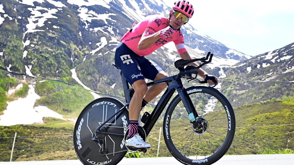 Schnellster im Zeitfahren: Rigoberto Uran.