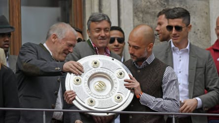 Domenec Torrent und Pep Guardiola