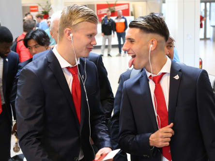 Erling Haaland und Dominik Szoboszlai