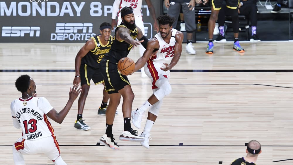 NBA: Jimmy Butler und die Miami Heat zwingen die Lakers in ...