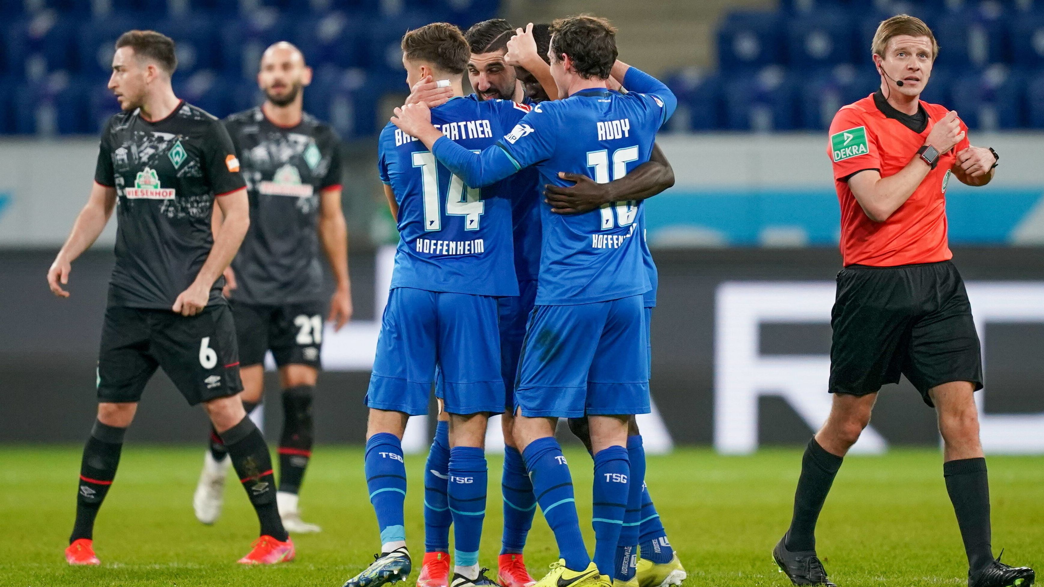 TSG Hoffenheim siegt klar und verdient gegen Werder Bremen kicker