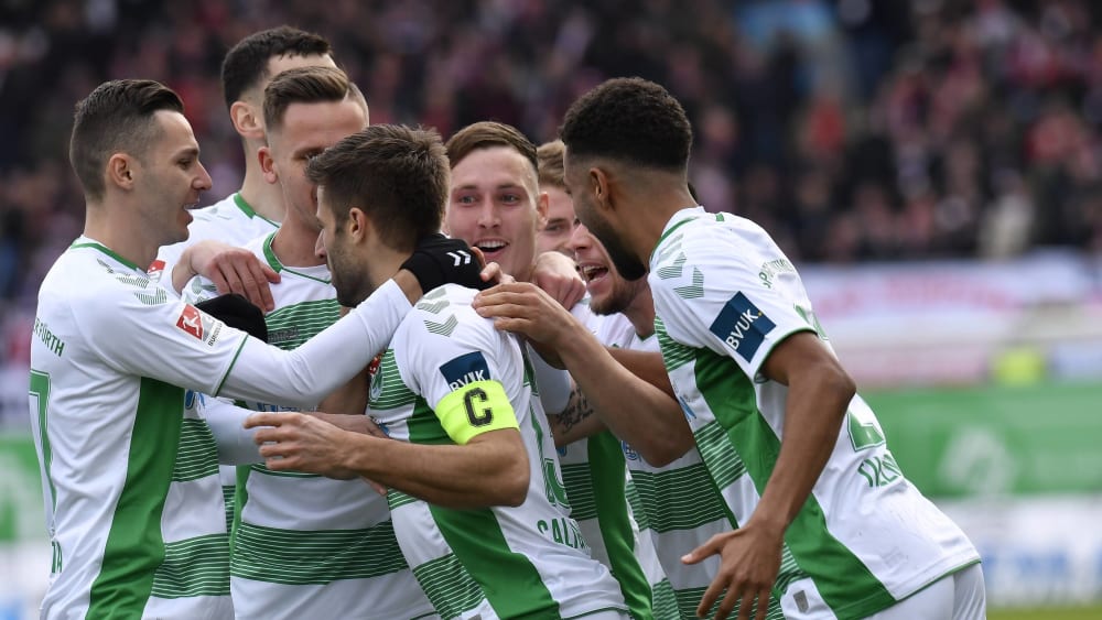 Brachte die SpVgg Greuther Fürth in Front: Kleeblatt-Kapitän Marco Caligiuri.