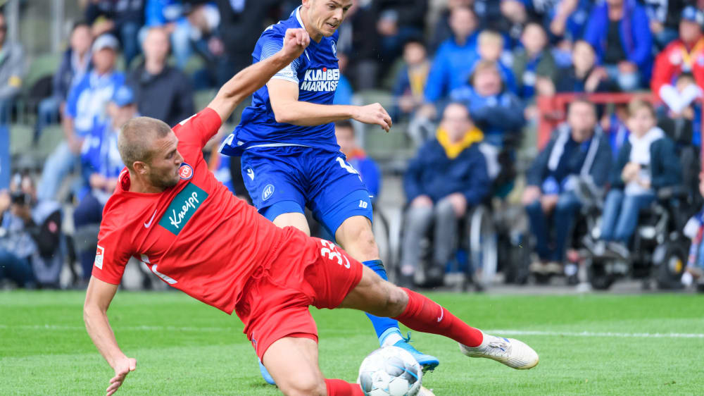 Timo Beermann ist gegen den KSC für den FCH wieder im Einsatz.