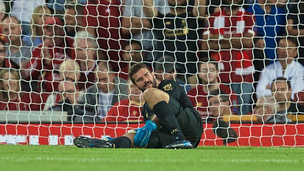 Fällt einige Wochen aus: Alisson Becker.