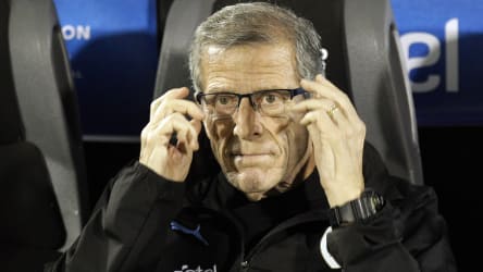 Oscar Tabarez ist Trainer der Nationalmannschaft Uruguays.