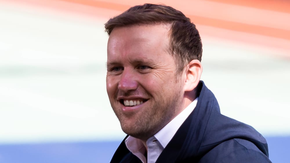 Sieht den Club gut aufgestellt: Sportdirektor Olaf Rebbe.