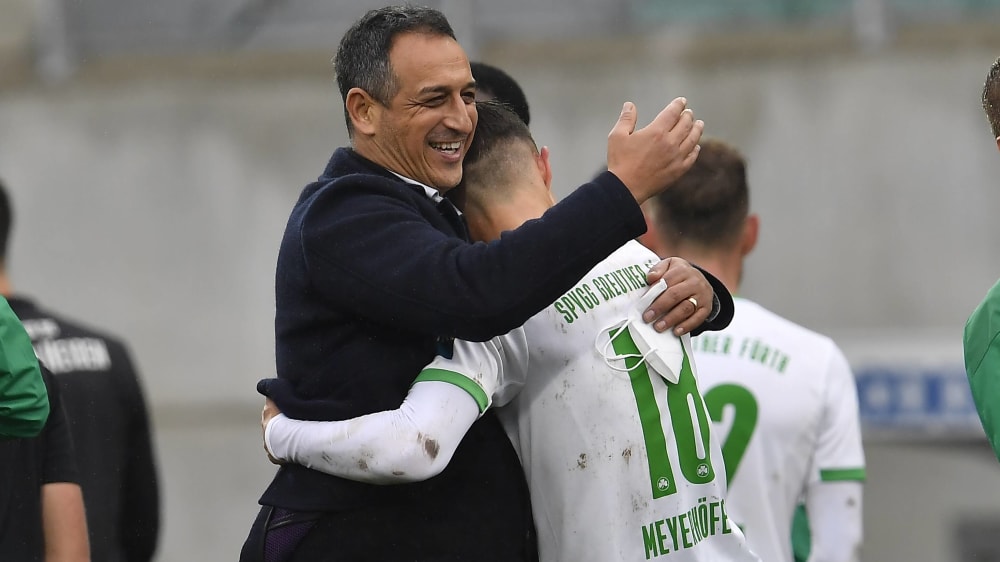 "Es geht darum, den Gegner niederzuringen": Fürths Sportgeschäftsführer Rachid Azzouzi.