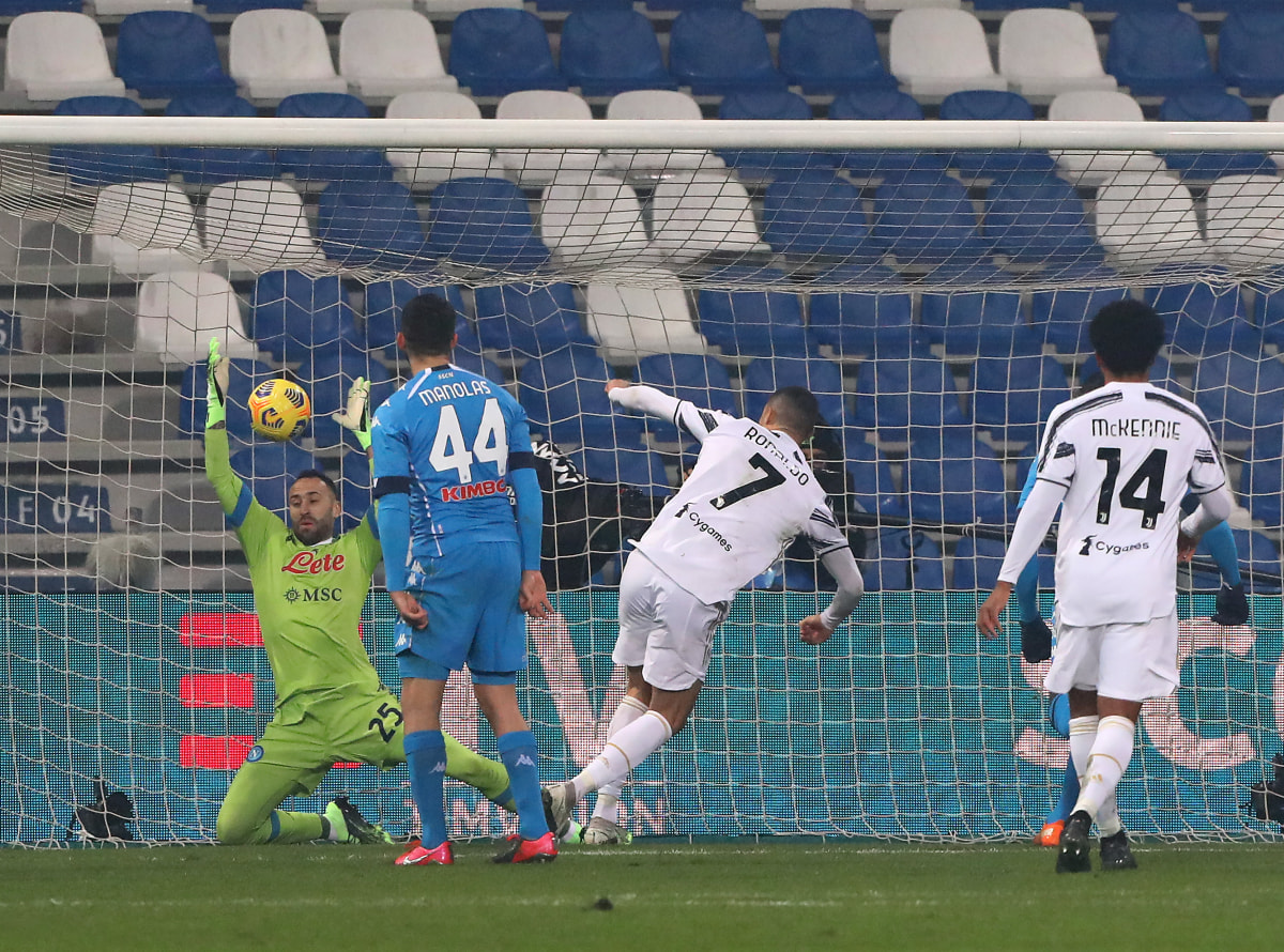Cristiano Ronaldo Schiesst Juve Zum Supercoppa Gewinn Napoli Verliert Kicker
