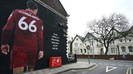 Straßenszene in Liverpool