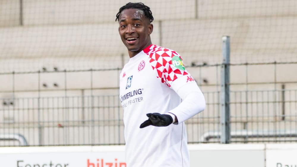 Erster Mainzer mit Hattrick: Jean-Philippe Mateta.